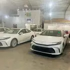 تويوتا كامري ابيض بنزين 2025 LE السعر 124000