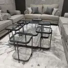 طاولات خدمه 7 قطع جديده الاحساء