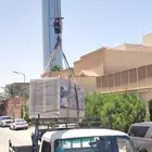 تاجير كرينات رافعات تحميل وتنزيل المكيفات