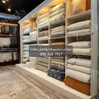 تصميم ديكور معرض مفارش
