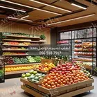 تصميم ديكور محل خضار وفواكه