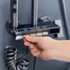 صنبور دش بيانو خلاط اضاءة ليد و شاشة بدون كهربا