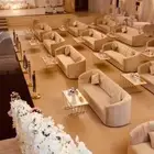 كنب للقاعات مجدد قماش جديد مقاس 250 سم