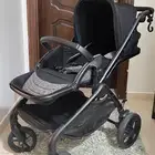 تم البيع عربة أطفال مع كرسي سيارة