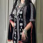 لبس صنعاني مع الطرحه والقبعه والطاقيه