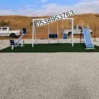 أهل الاستراحات والمخيمات جبنا لكم افضل المراجيح والألعاب