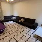 كنب ارضي مجلس وطاوله تلفزيون وطاوله كنب