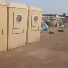 دورات مياه ومطارات