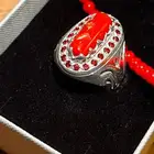 خاتم مرجان طبيعي