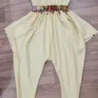 جلابية بتصميم بنطال