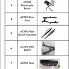 قطع غيار سوزوكي اكس مية Ax100