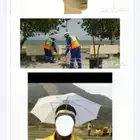 مظلة رأس للعمال