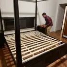 سرير خشب ماليزي