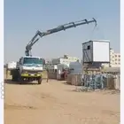 Boom truck for rent ونش سطه  ر ن للاا جار