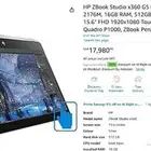 HP ZBOOK ULTRA SLIM 2x1