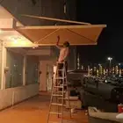 مظلات معلقة مظلات فوق الباب