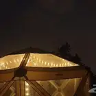 خيمة شفافة للإيجار