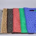 سجادة صلاة قماشية من الكتان مع كيس للتوزيع الخيرى والصدقة