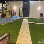 شالية كنوز الرمال للايجار اليومي شباب وعوايل مسبحين