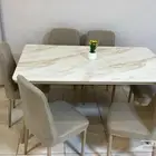 طاولات طعام فاخره جدا ومخفظه وعمليه وعصريه بموصفات اوروبيه و