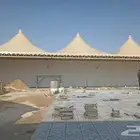 تلبيس قماش بيت شار مشب نار مظلات سواتر معلم الباكستاني