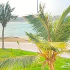 شاليهات منتجع درة العروس مطله على البحر مباشرة