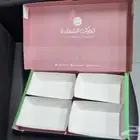 بوكس ورق عنب مطبوع باللوغو الخاص بالعميل والألوان الكاملة