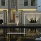 تصميم واجهة فيلا صور فيديو 2D أبعاد pdf cad dwg