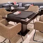 طاولة بلوت مع كراسي توصيل فوري