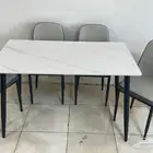 طاولات طعام سيراميك رخام خشب زجاج