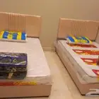 سراير مراتب بطانيات دواليب خشب واحديد