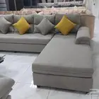 كنب جديد جاهز حرف ال و7نفر بأسعار مناسبة شامل التوصيل