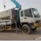 بوم تراك الايجار 5 طن يومي شهري