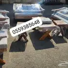 جلسات خارجيه كراسي خارجيه مجالس عربيه كراسي حديد