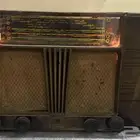 راديو Mollard خشبي تراثي قديم