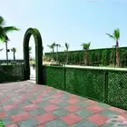 حاجز وساتر عشبي للحدائق والاستراحات