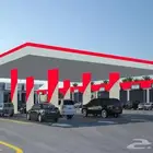مرافق محطة بنزين