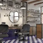 تصميم صالون حلاقة