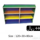رفوف تخزين العاب اطفال