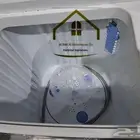 غسالات حوضين جديد بالكرتون