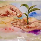 خطاط ورسام - سكتش الوان مائية - جده