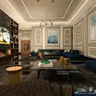 تصميم ديكور فلل شقق سكنيه شاليهات استراحات