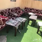 جلسات خارجيه كراسي حديد مراكيز حديد خارجيه