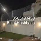 شبك ملاعب كرة قدم ملاعب بادل ملاعب اطفال شبك حمايه شبك مرمي