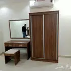 غرف نوم وتاثيثات فندقية وشقق مفروشة