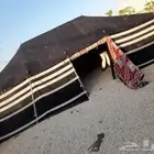 بيوت شعر خيام ابيض اسود