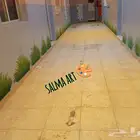 رسم على الجدران وحفلات تخرج
