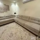 جلسة كنب نظيفه جدا