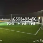 تخطيط ملاعب كرة القدم وملاعب الاطفال تخطيط يدوي