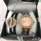 ساعة شبابيه مع سواره ماركة ايلي